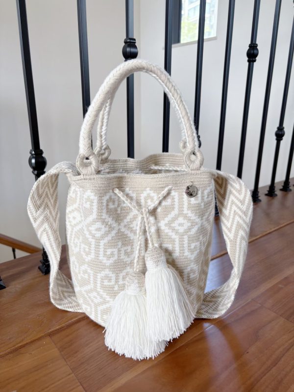 Wayuu Colombian Wayuu bag, imported hand-woven crossbody bag - 图片 11