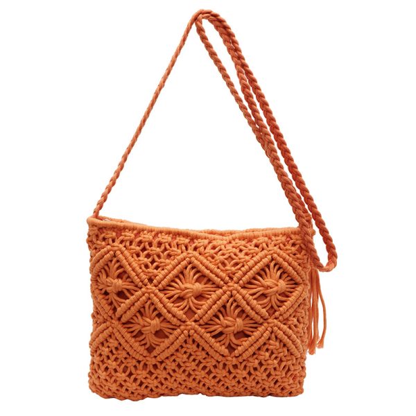 versatile single-shoulder crossbody woven bag - 图片 5