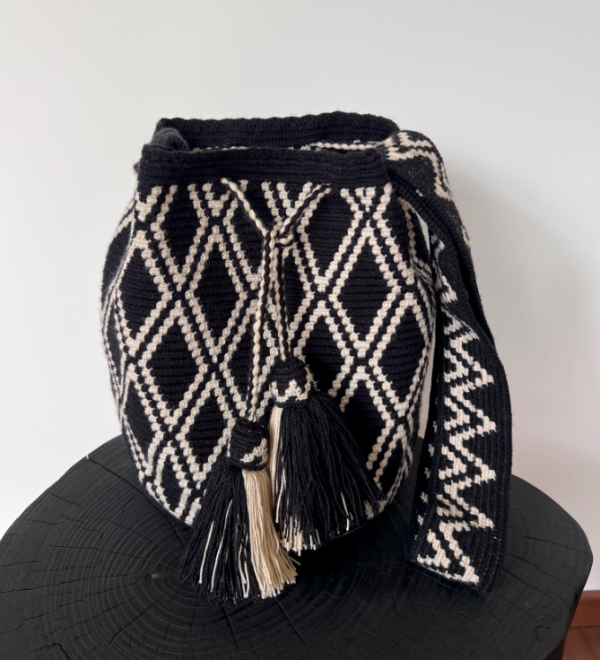 Wayuu Colombian Wayuu bag, imported hand-woven crossbody bag - 图片 8