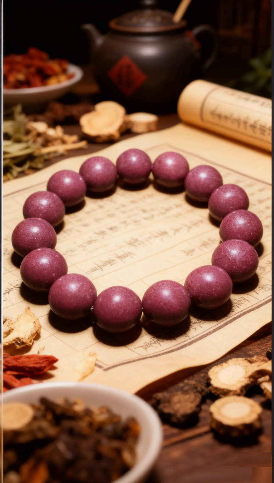 Chinese medicine bracelet 4