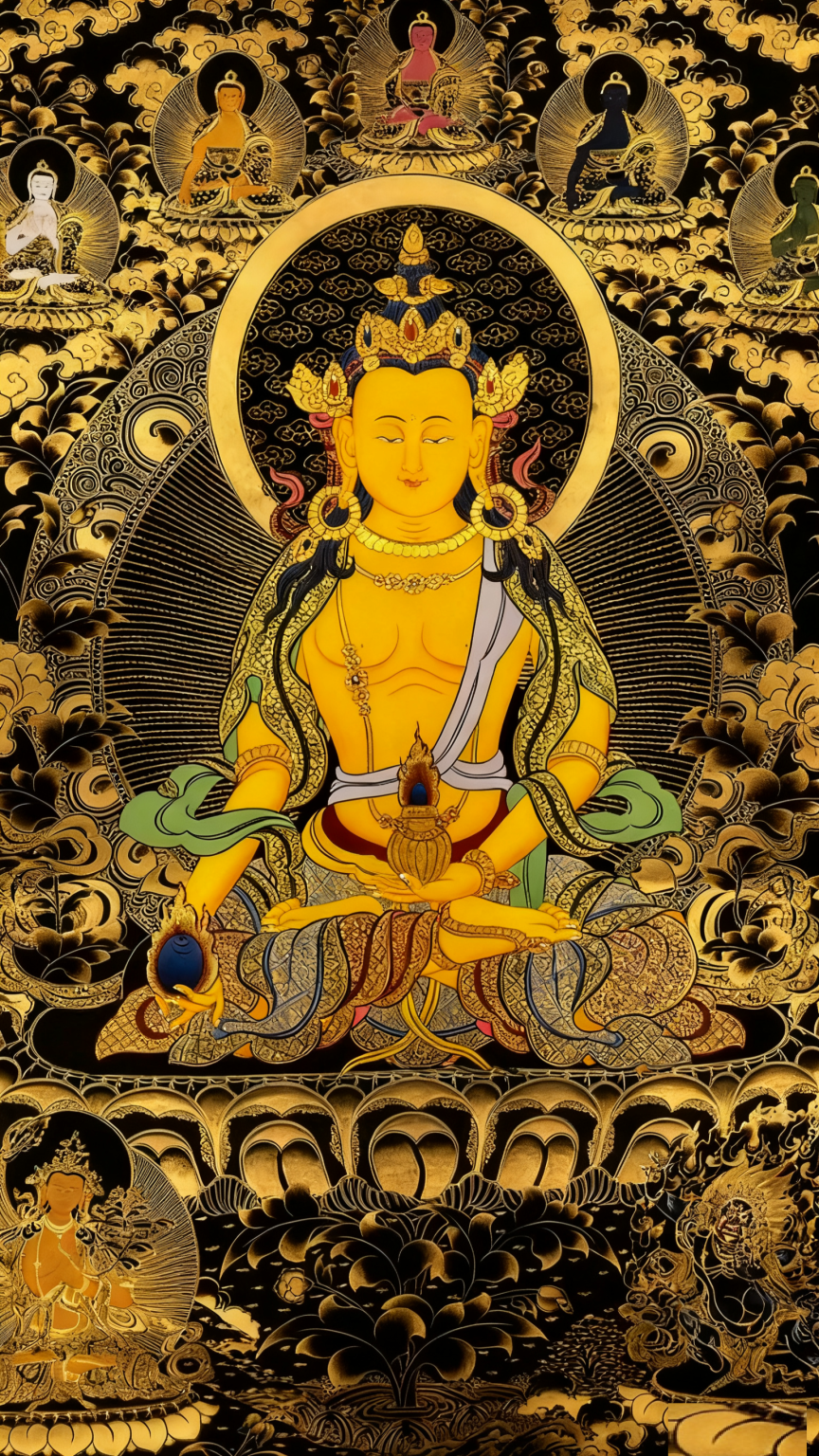 Hand-painted Thangka 1