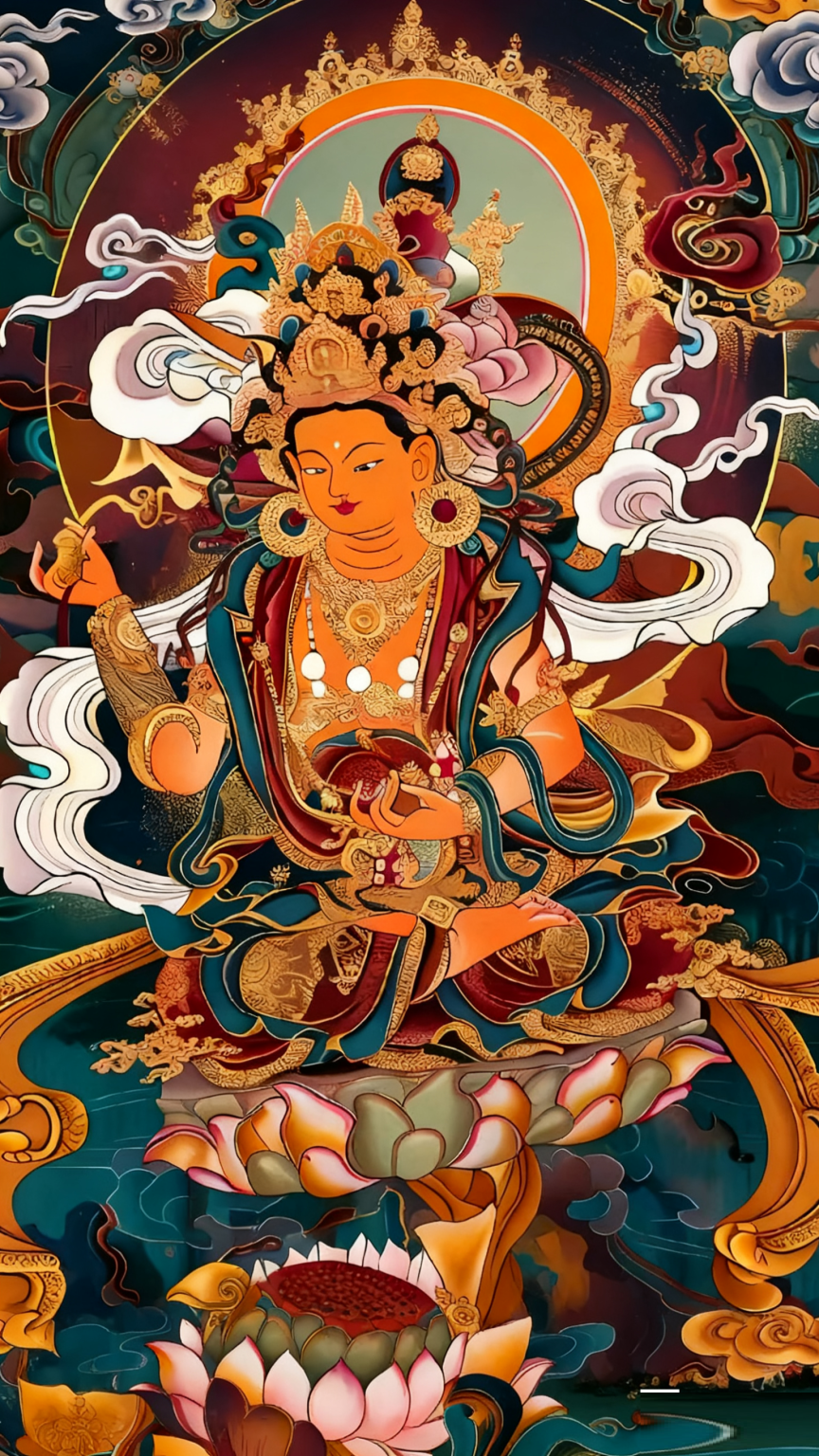 Hand-painted Thangka 2