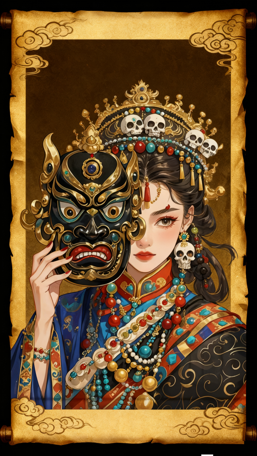 Hand-painted Thangka 3