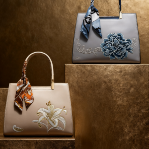 High-end Chinese embroidery large-capacity handbag and crossbody bag for women