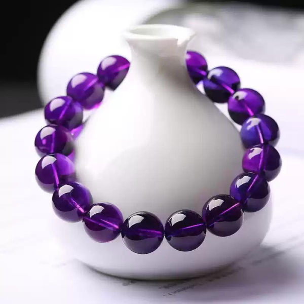 Brazil Uruguay All-Natural Amethyst Bracelet