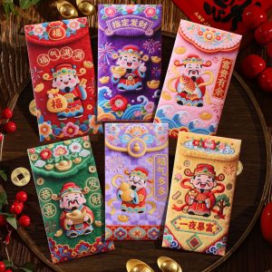 2026 Year of the Horse Red Envelope Creative Three-Dimensional Zodiac